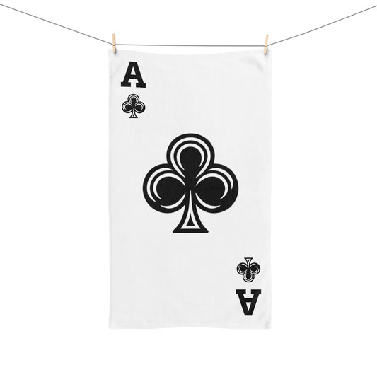 Ace of Clubs - Hand Towel