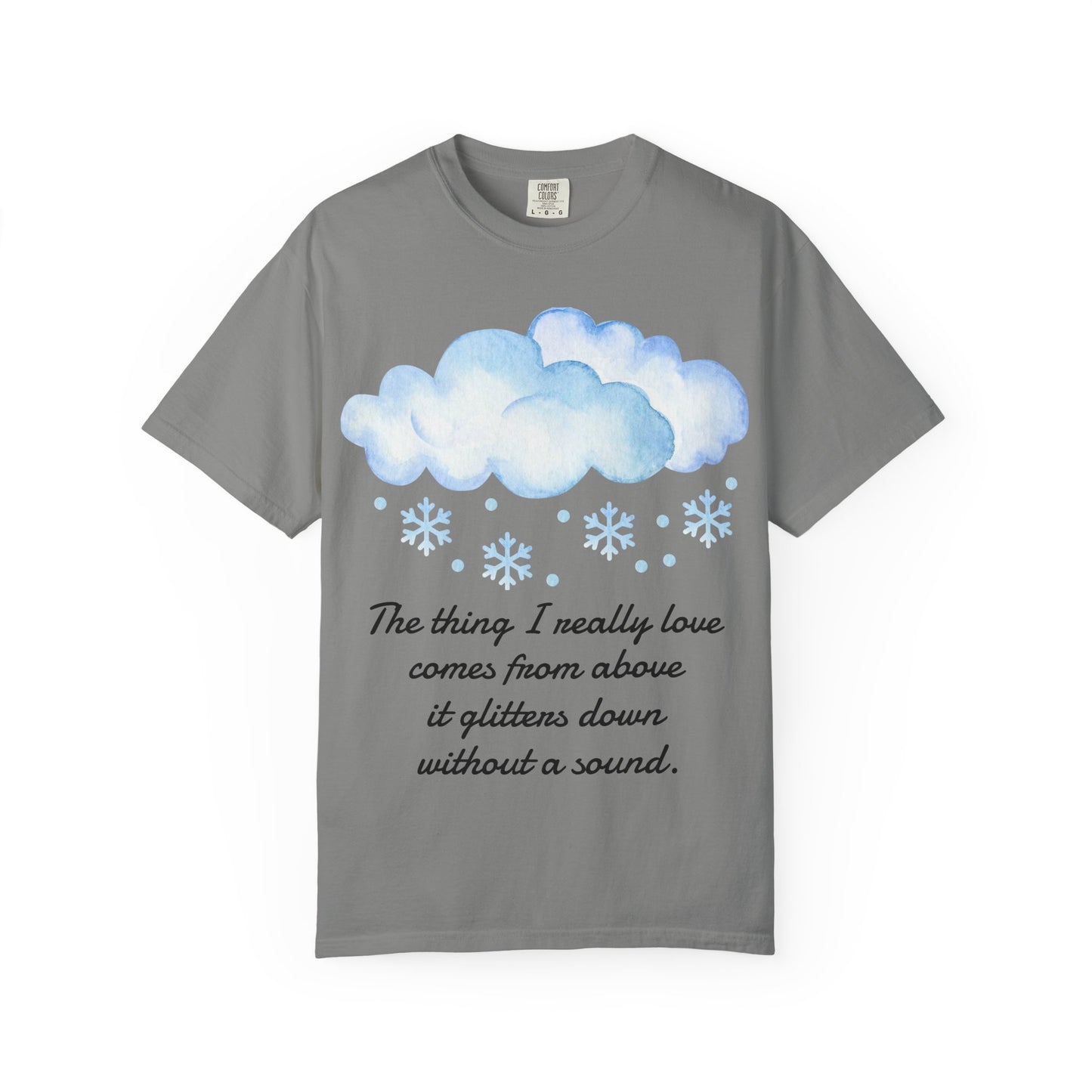 Poetic Snowfall T-shirt