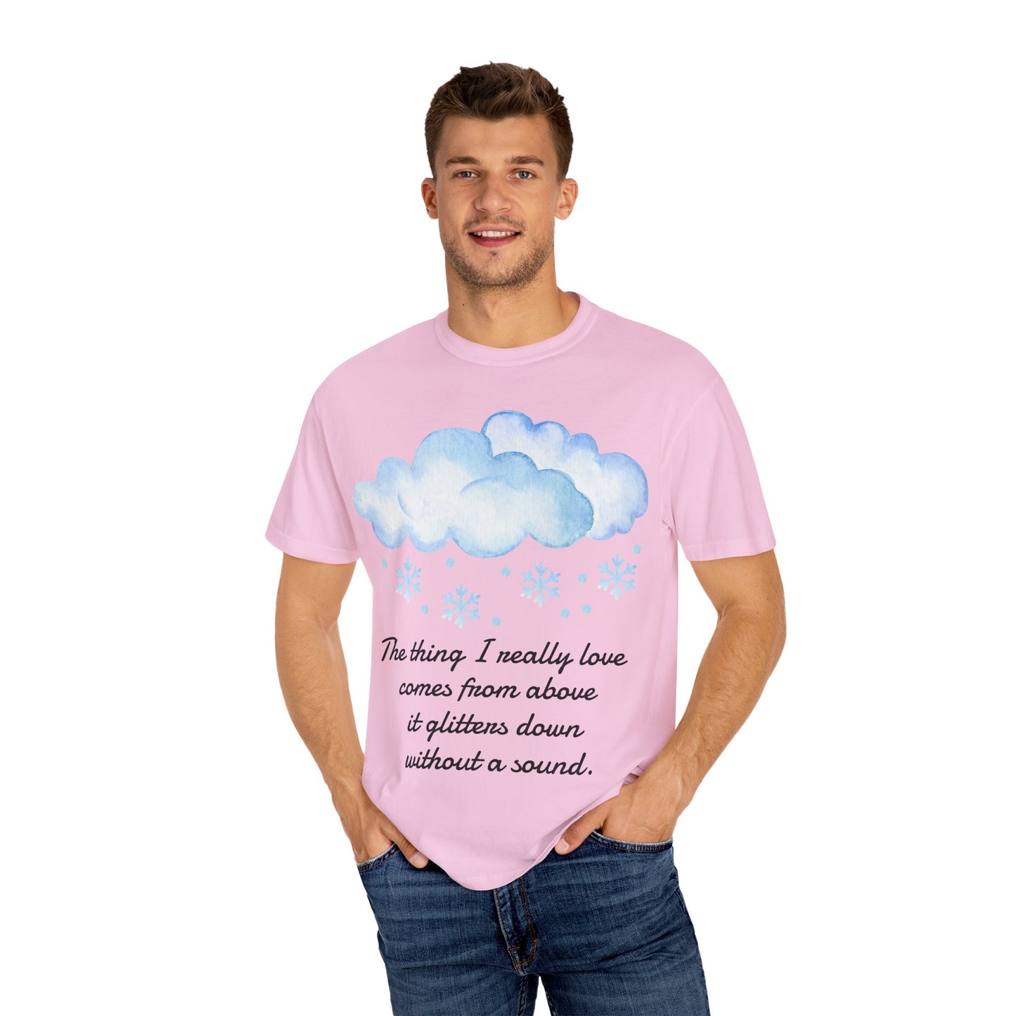 Poetic Snowfall T-shirt