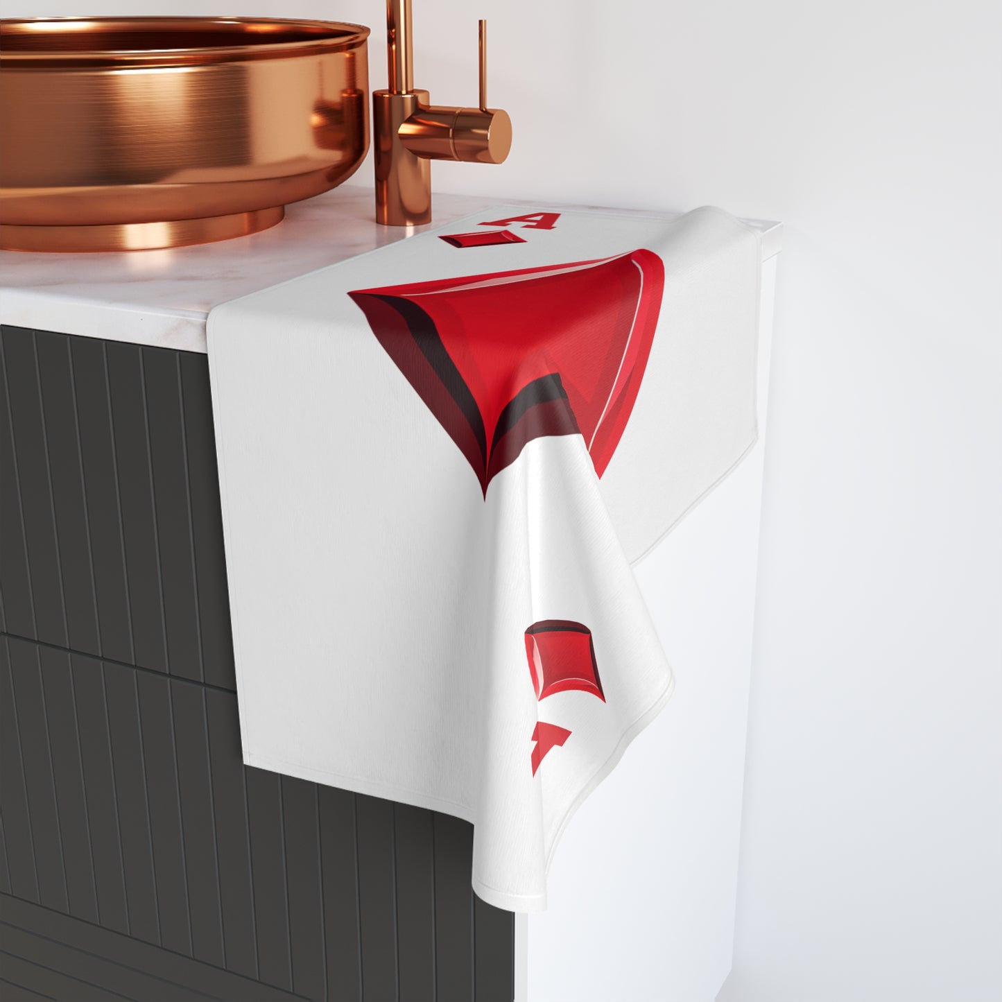 Ace of Diamonds - Hand Towel