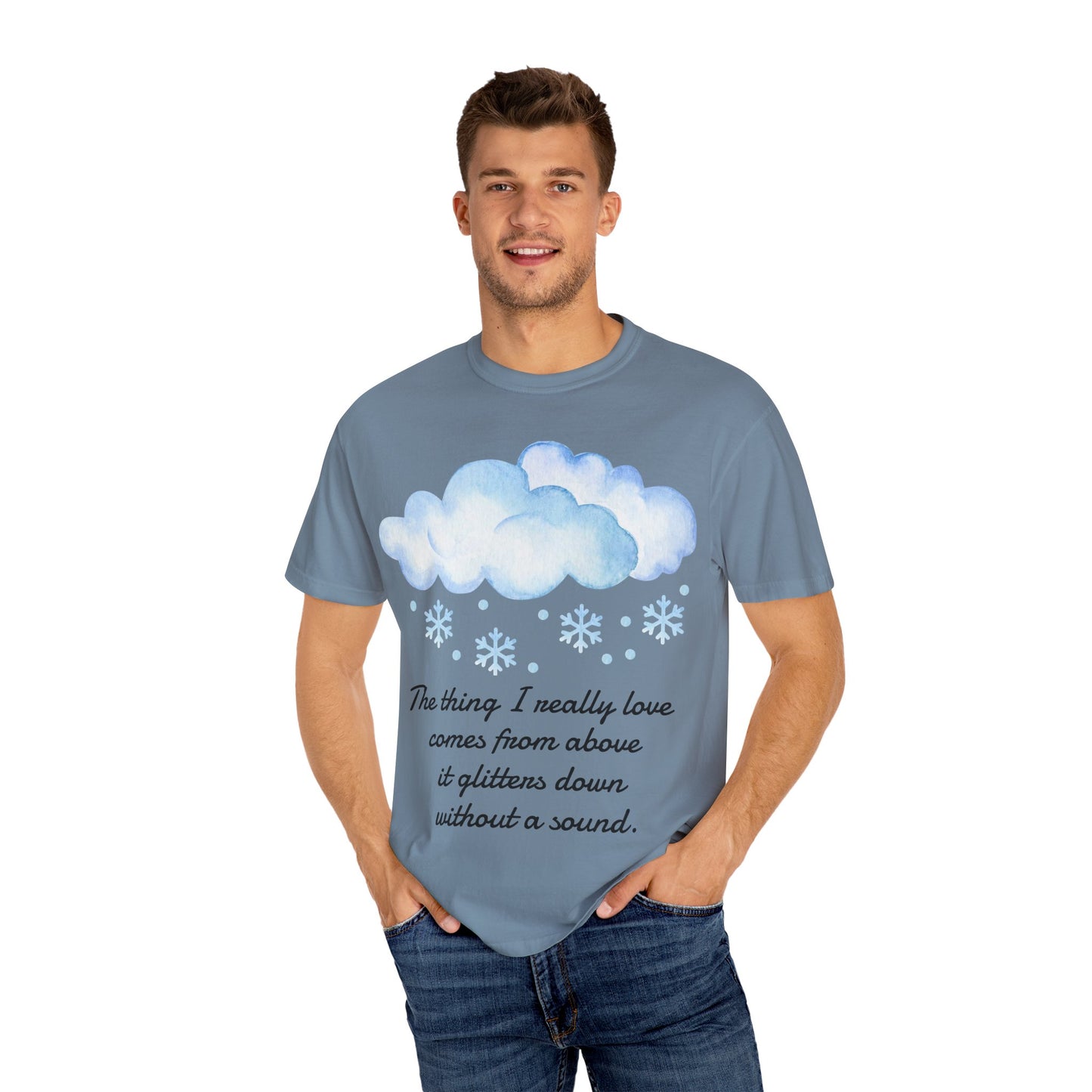 Poetic Snowfall T-shirt
