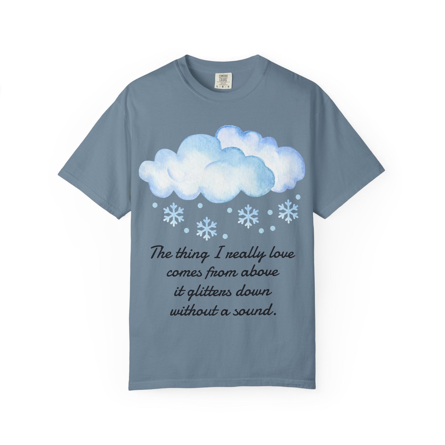 Poetic Snowfall T-shirt