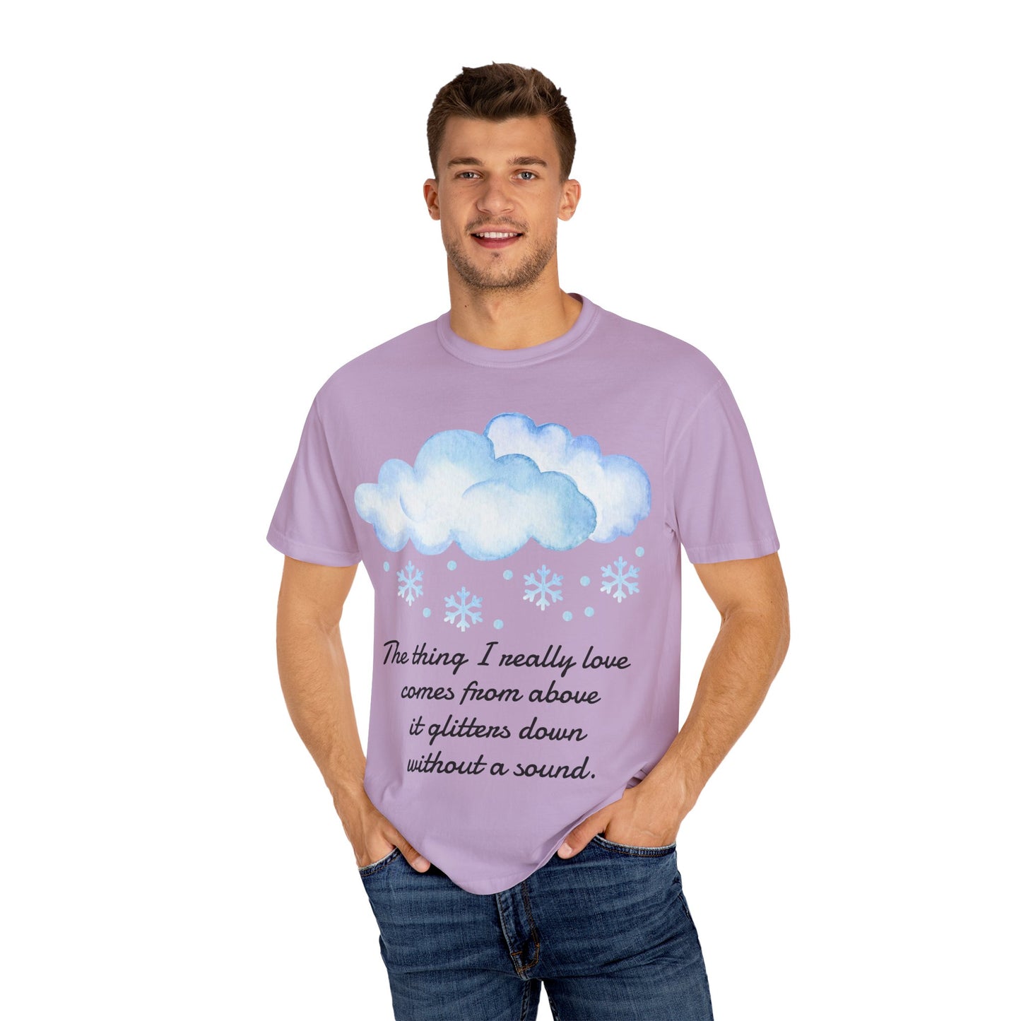 Poetic Snowfall T-shirt