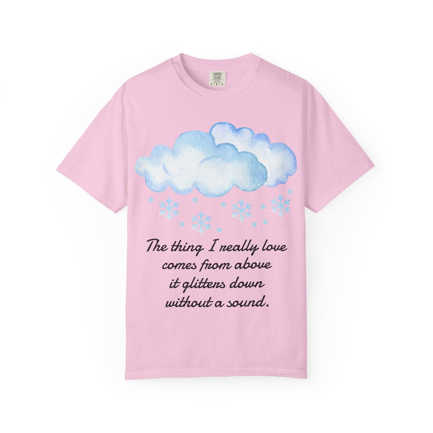Poetic Snowfall T-shirt