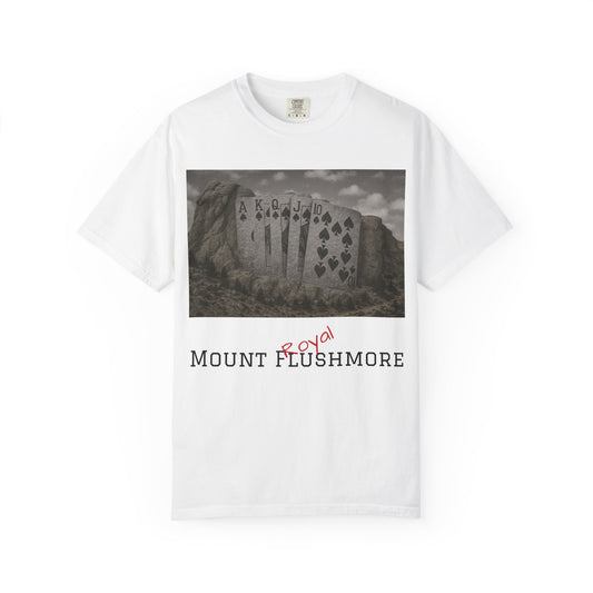 Playing Card T-Shirt (Mount Flushmore)