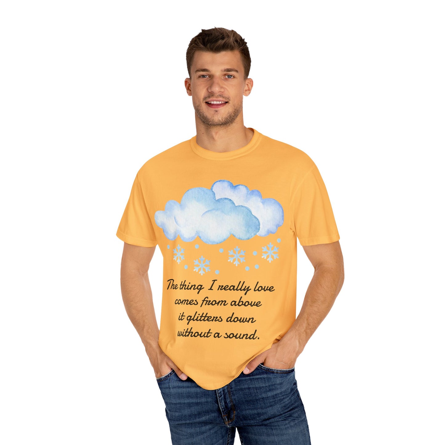 Poetic Snowfall T-shirt