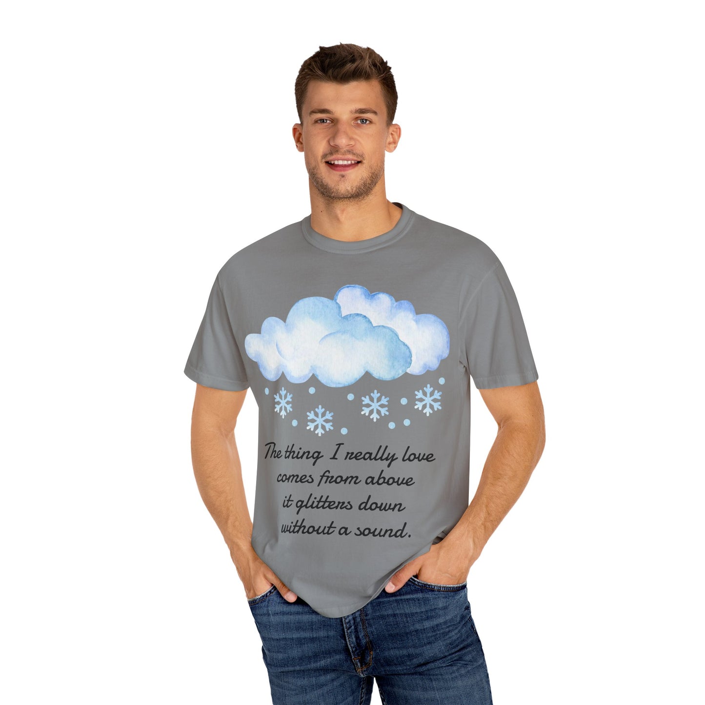Poetic Snowfall T-shirt