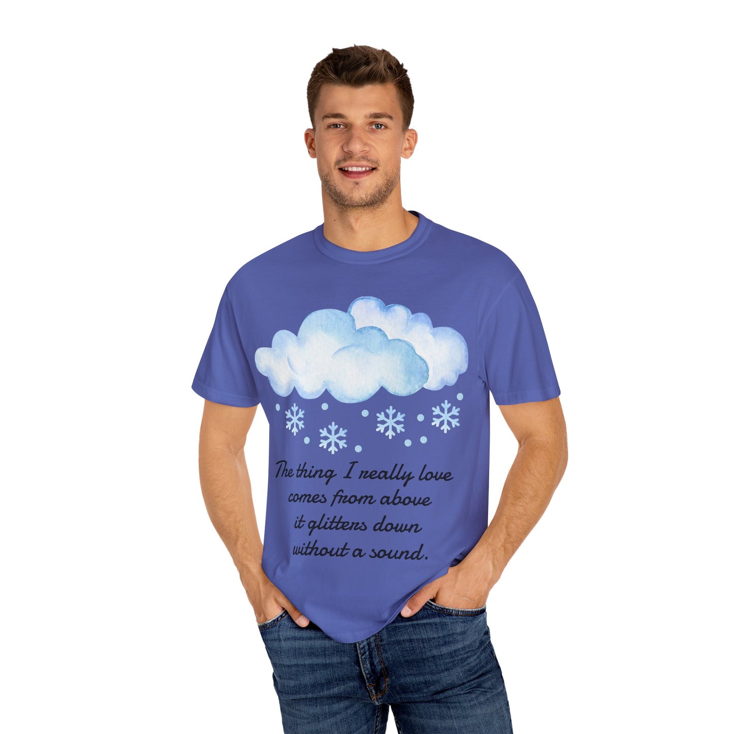 Poetic Snowfall T-shirt