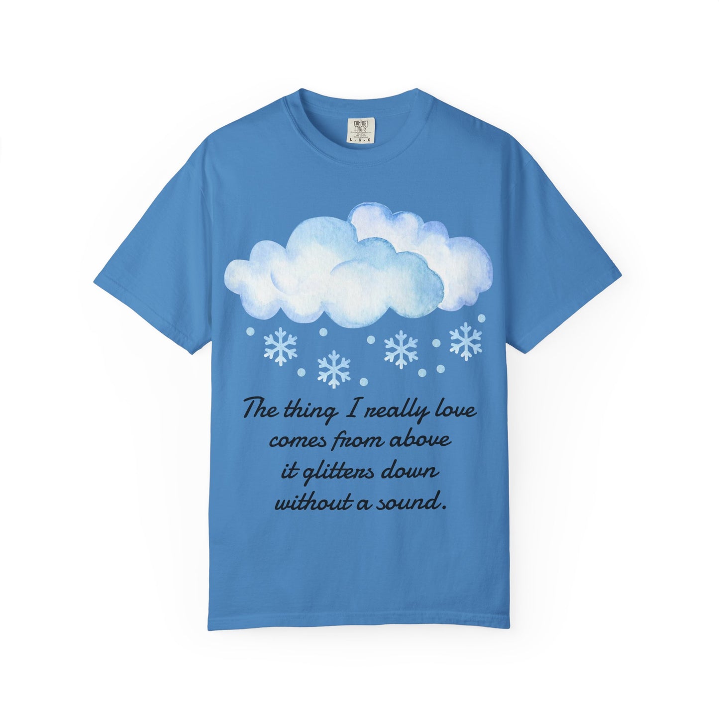 Poetic Snowfall T-shirt
