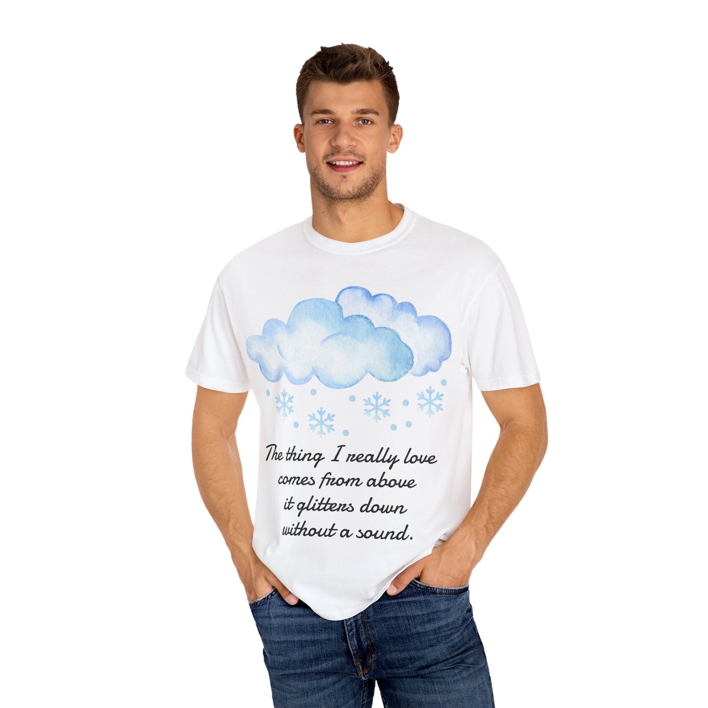 Poetic Snowfall T-shirt
