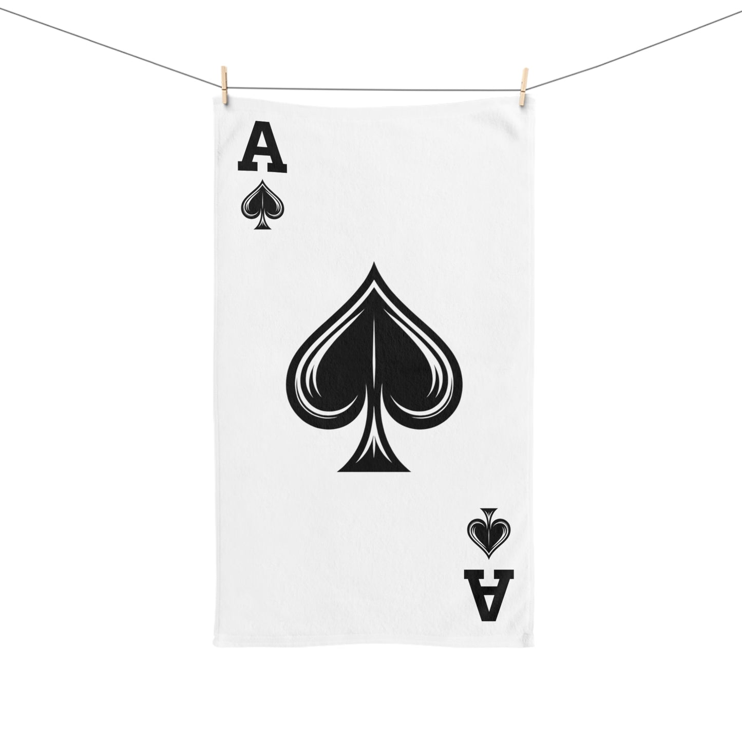 Ace of Spades - Hand Towel