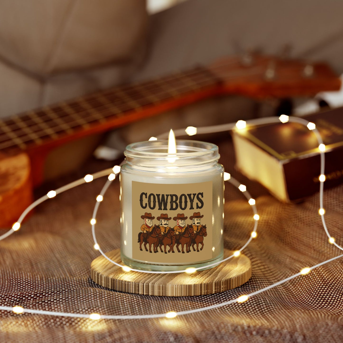 Scented Candle (Cowboys)