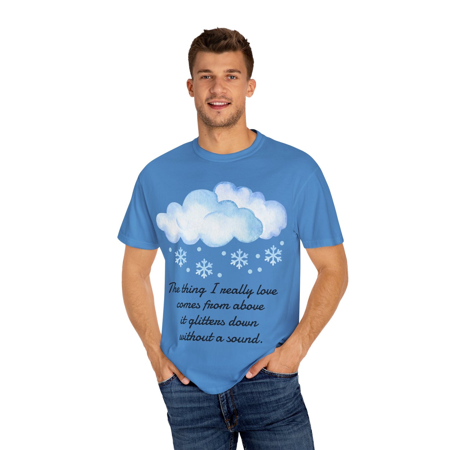 Poetic Snowfall T-shirt