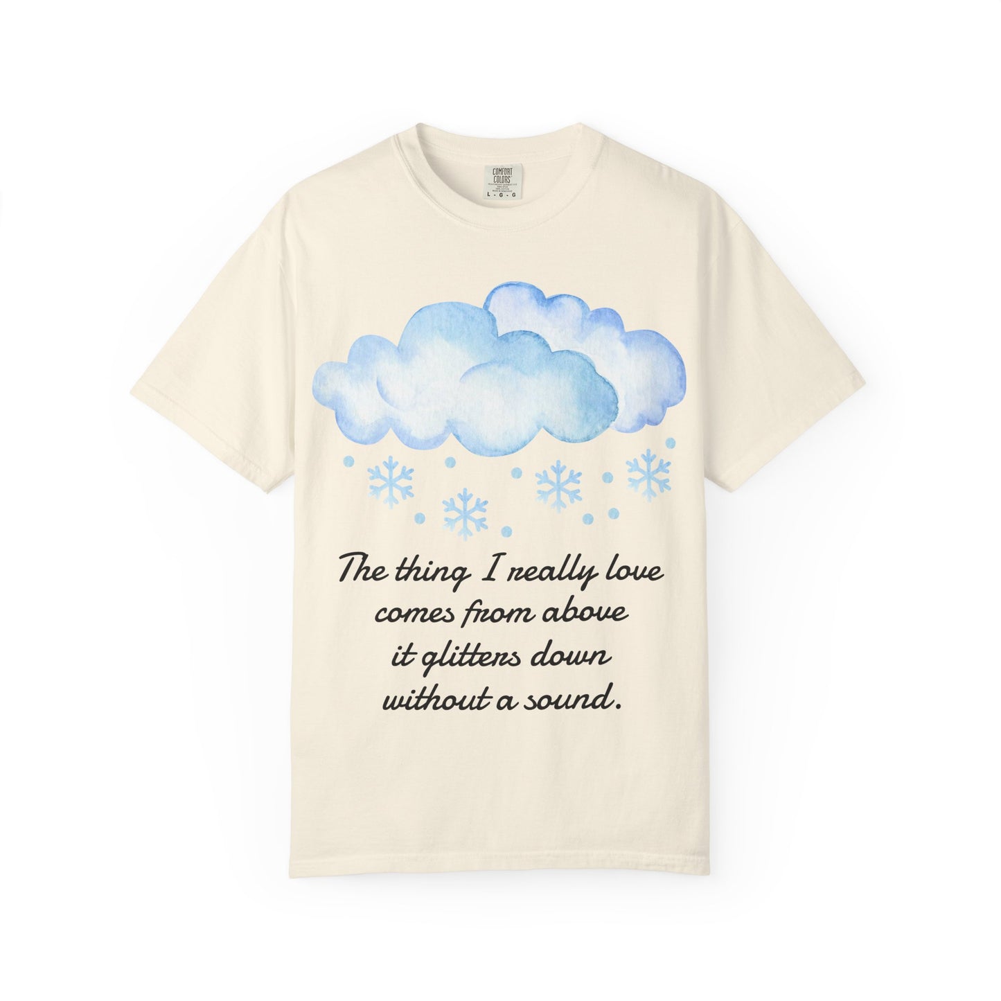 Poetic Snowfall T-shirt
