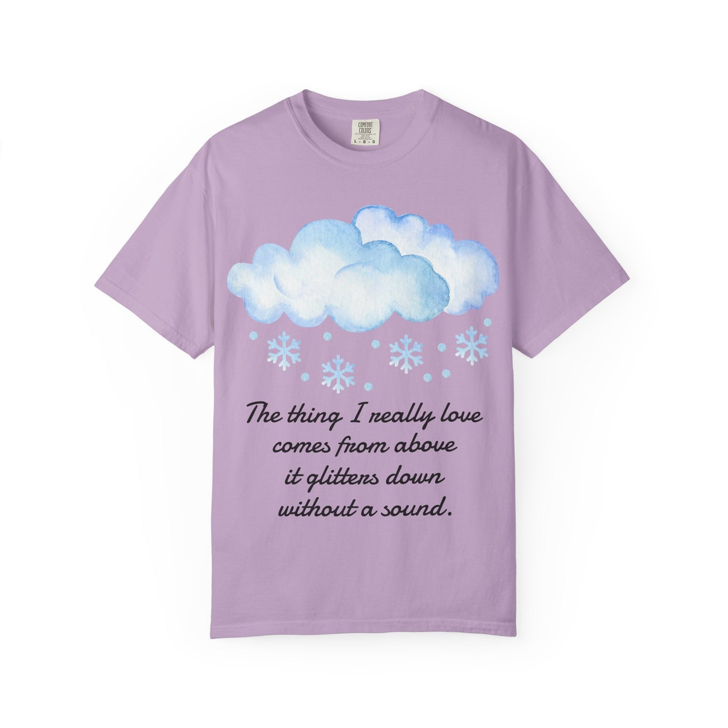 Poetic Snowfall T-shirt