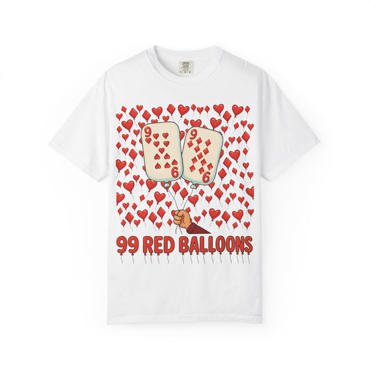 Poker T-Shirt (99 Red Balloons)