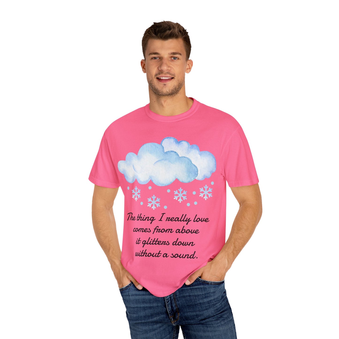 Poetic Snowfall T-shirt