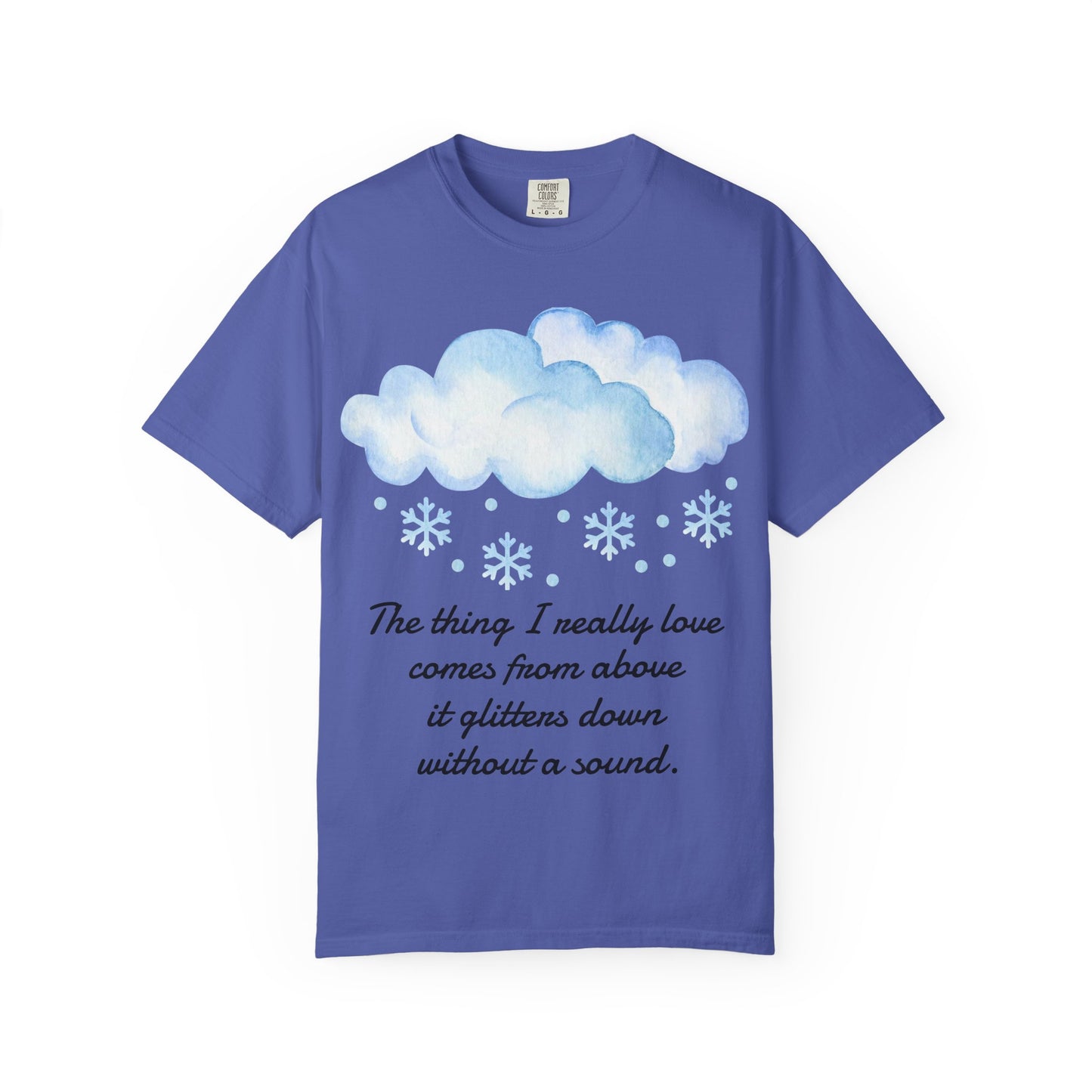 Poetic Snowfall T-shirt