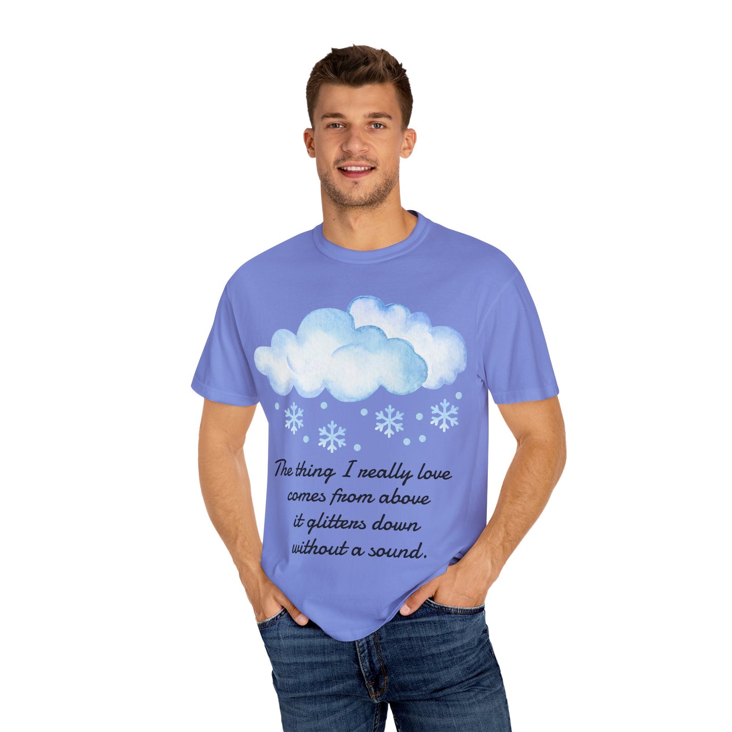 Poetic Snowfall T-shirt