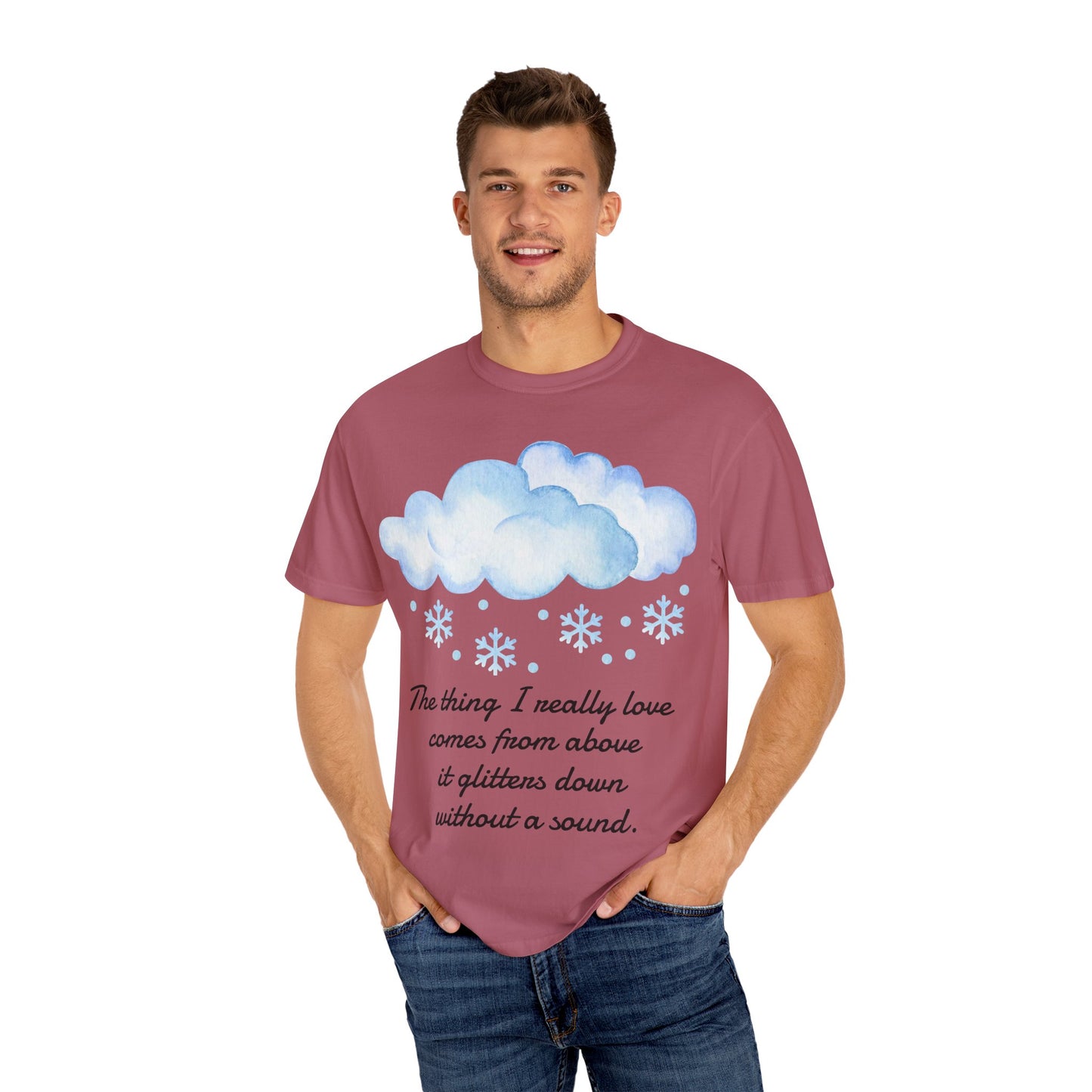 Poetic Snowfall T-shirt