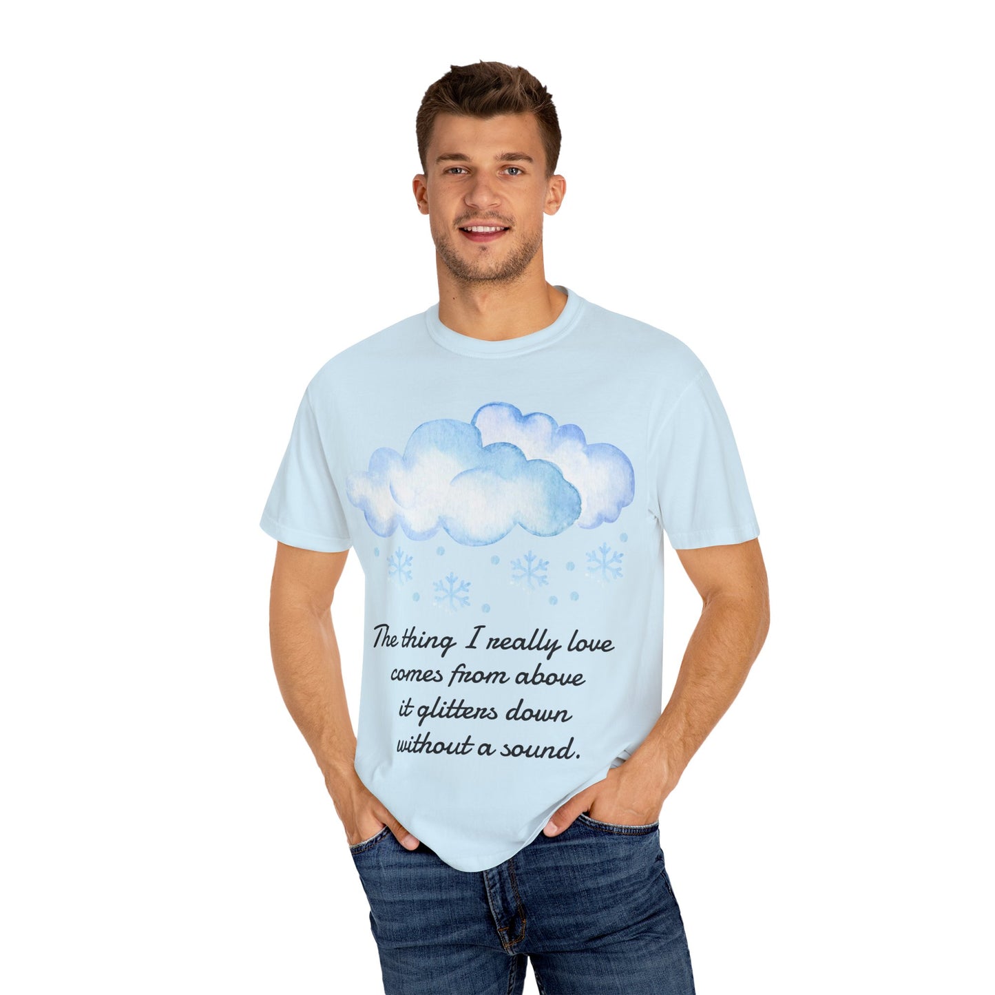 Poetic Snowfall T-shirt