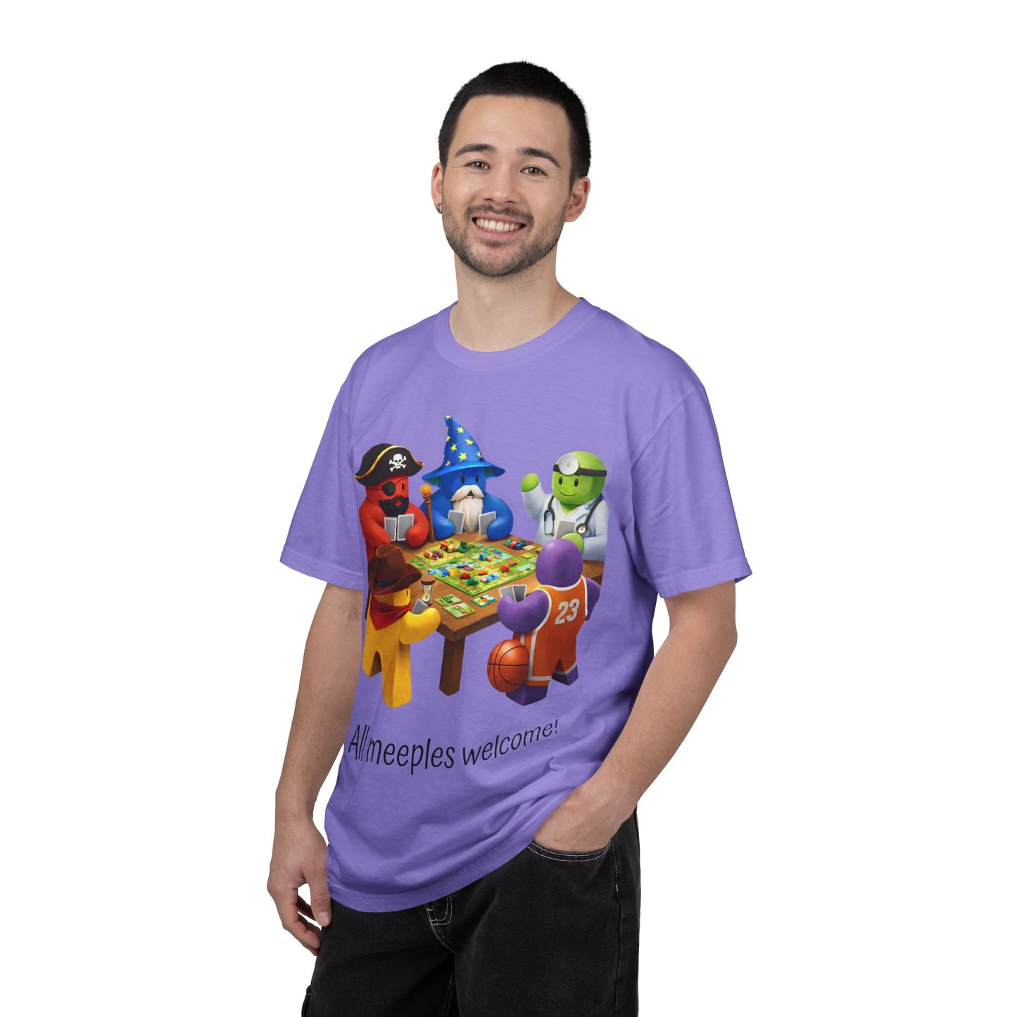 Meeple T-Shirt (All welcome)