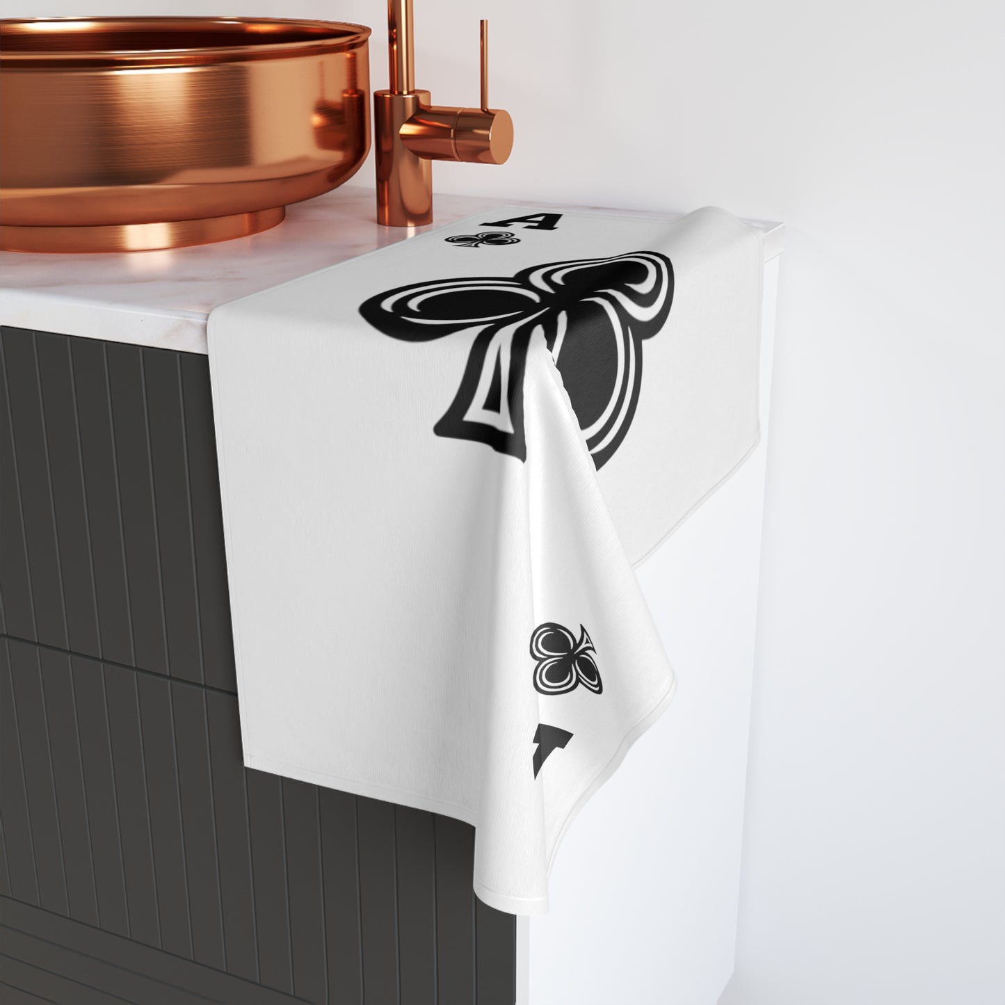 Ace of Clubs - Hand Towel