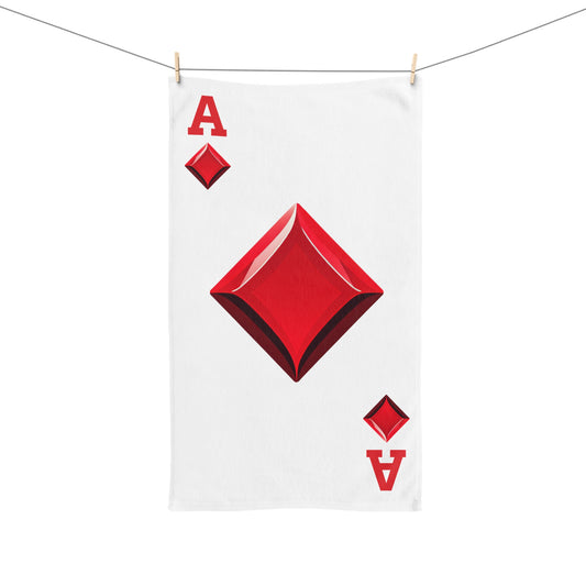 Ace of Diamonds - Hand Towel