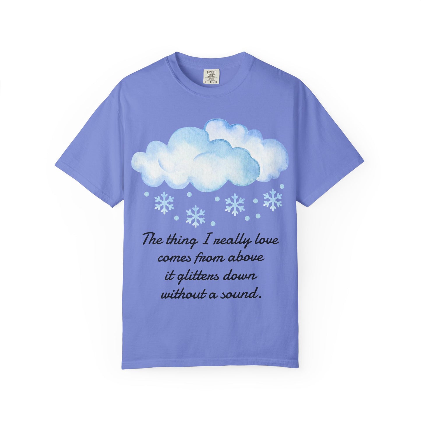 Poetic Snowfall T-shirt