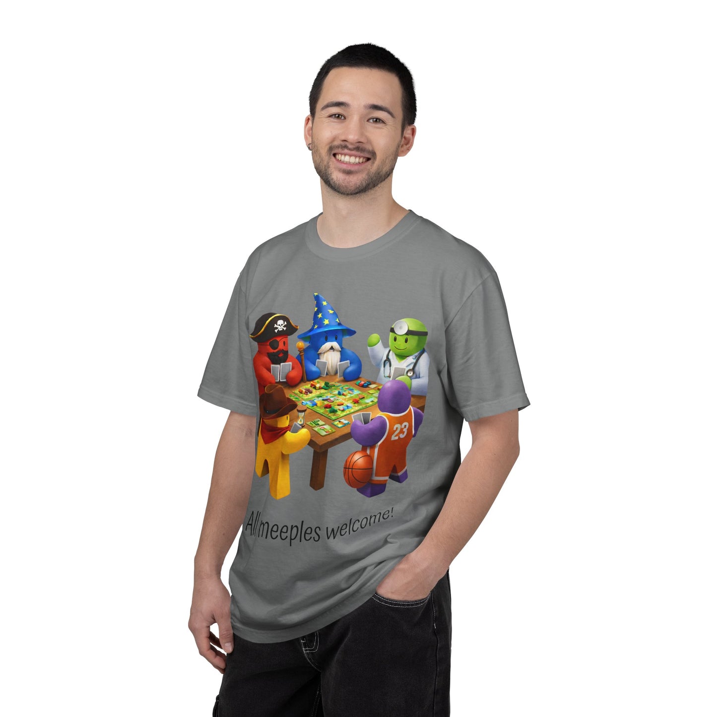 Meeple T-Shirt (All welcome)
