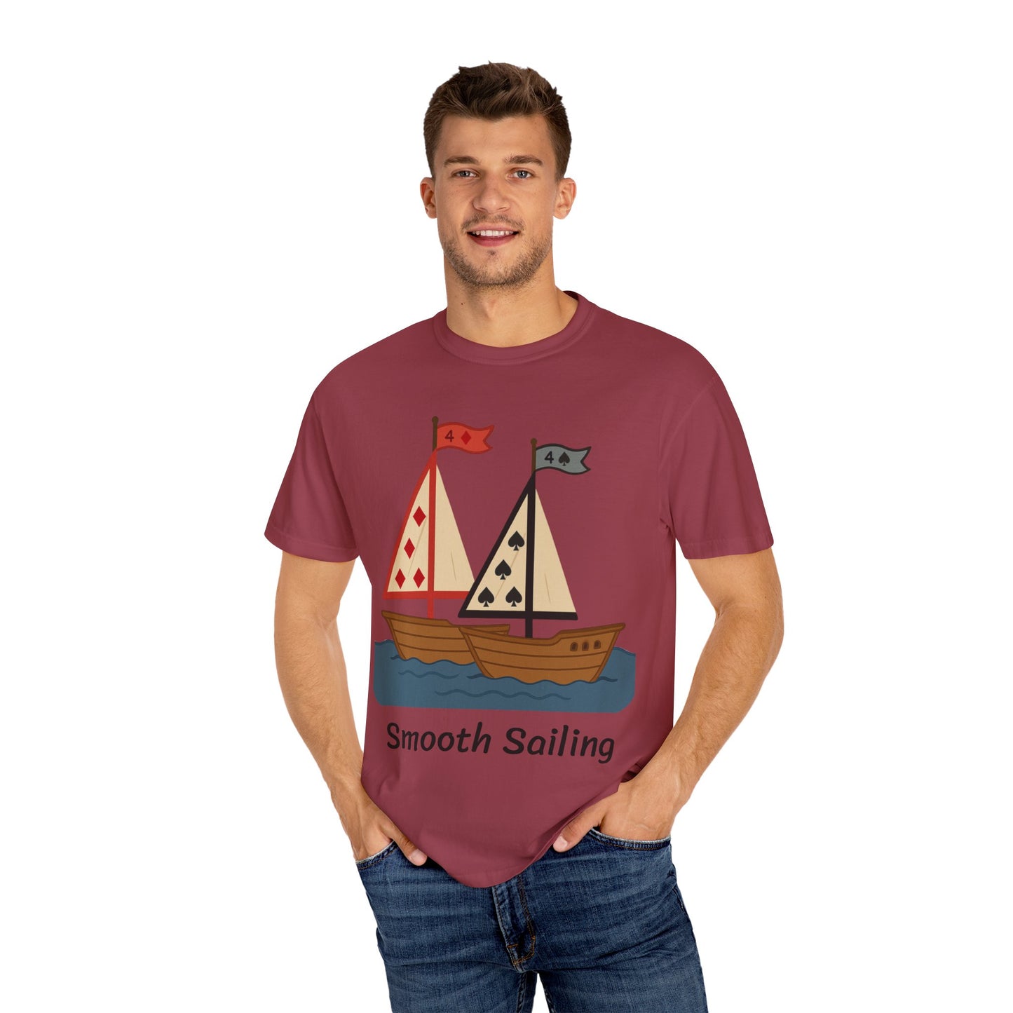 Poker T-Shirt (Sailboats)