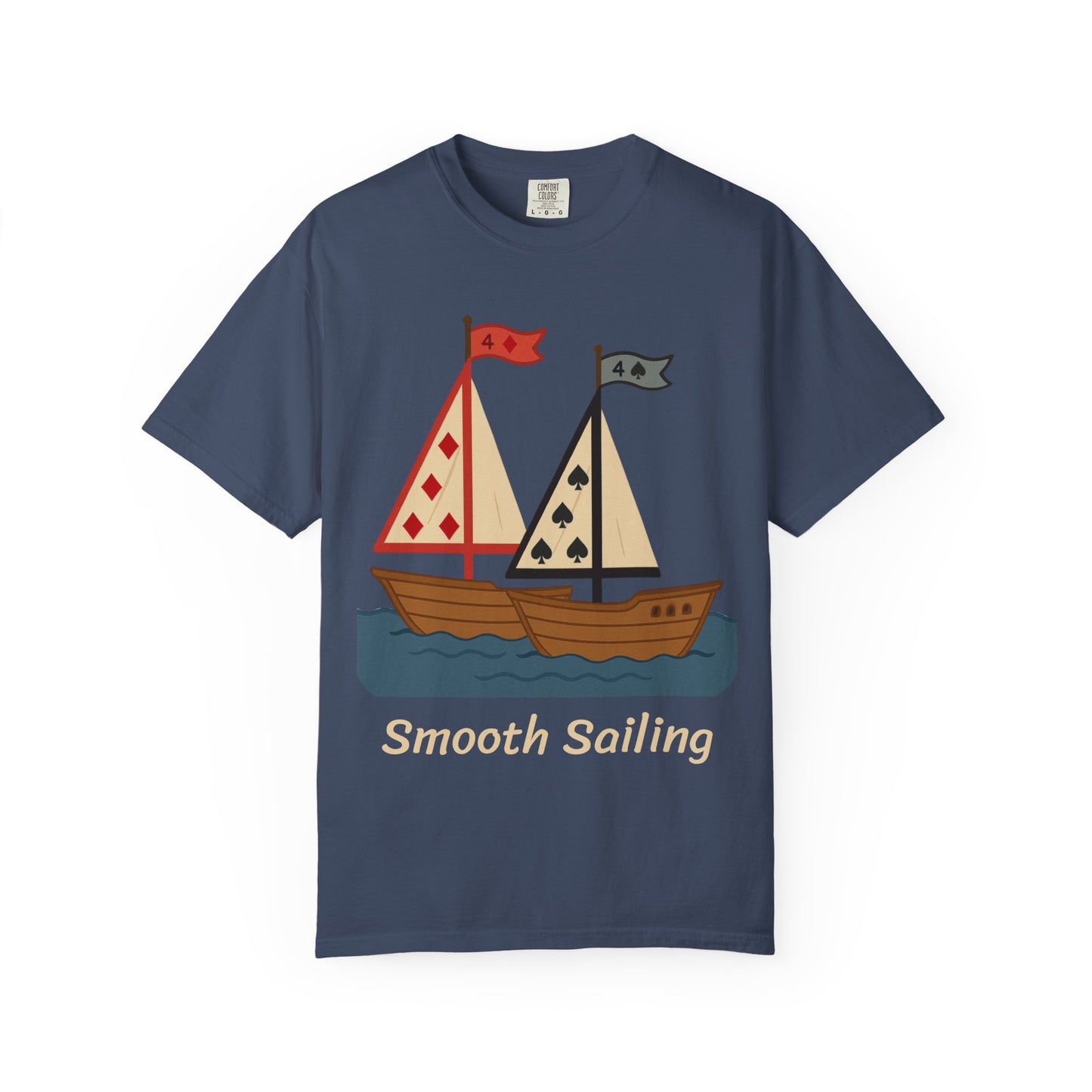 Poker T-Shirt (Sailboats)