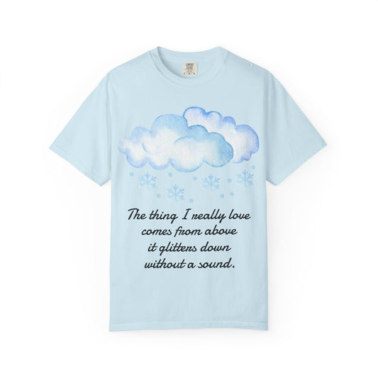 Poetic Snowfall T-shirt