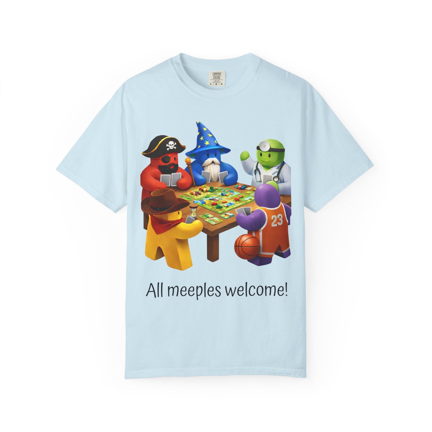 Meeple T-Shirt (All welcome)