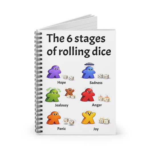 Meeple Notebook - Ruled Line