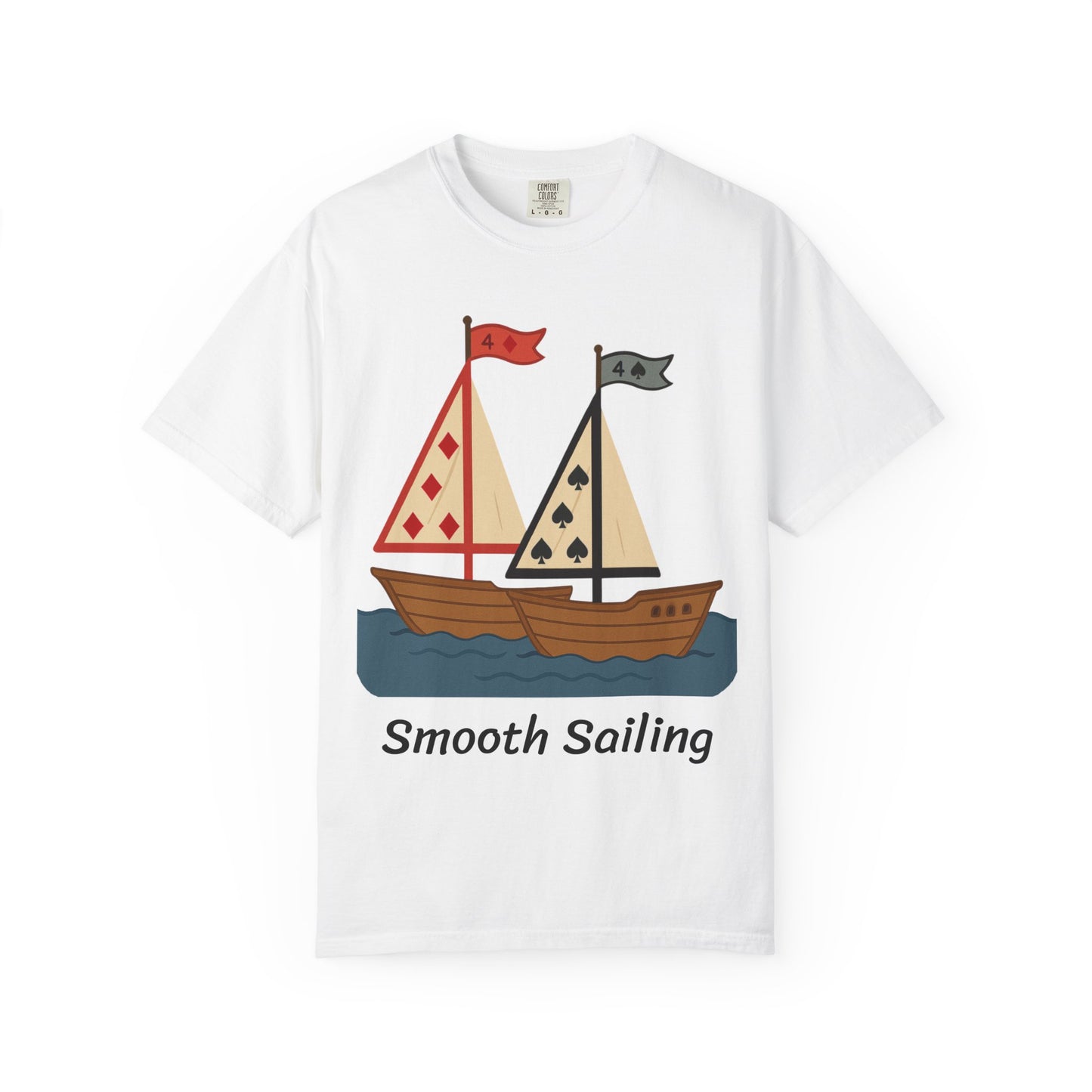 Poker T-Shirt (Sailboats)
