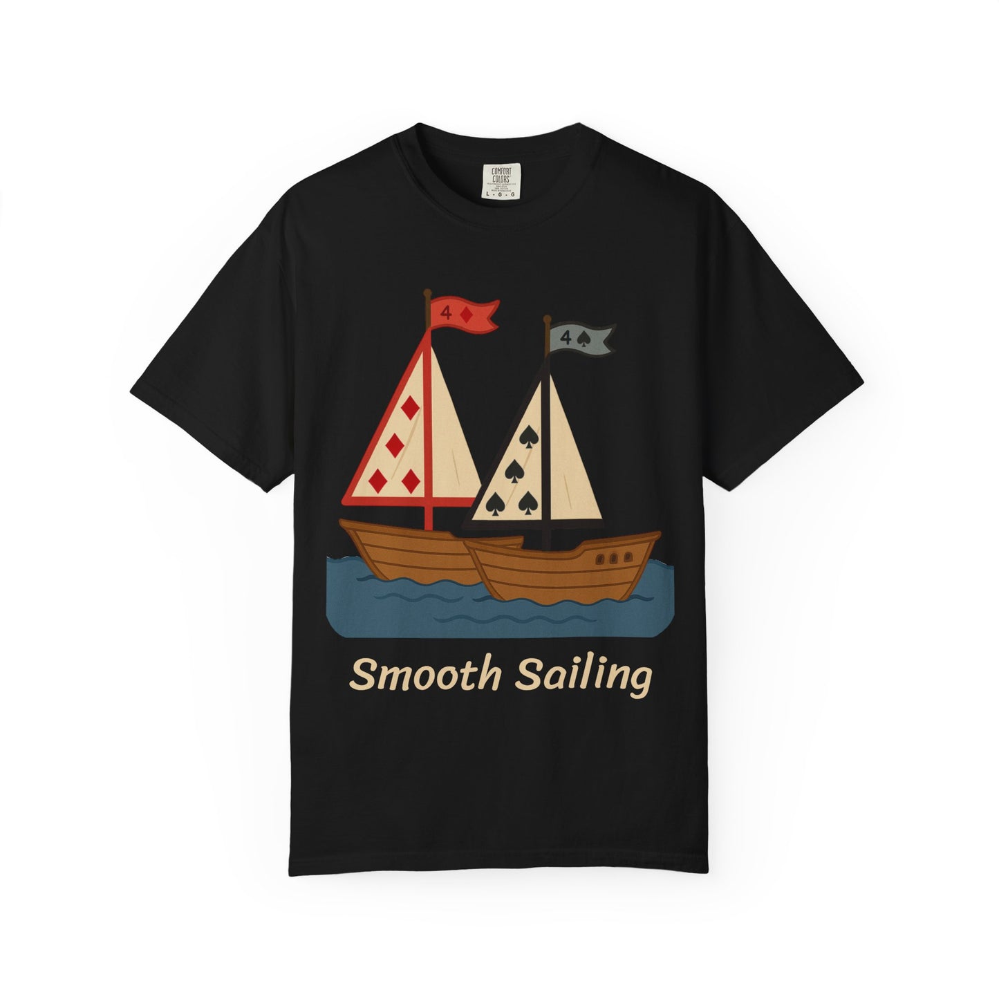 Poker T-Shirt (Sailboats)