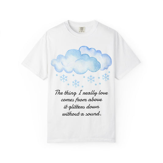 Poetic Snowfall T-shirt