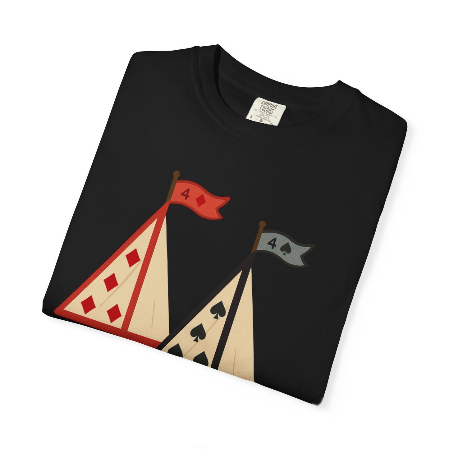 Poker T-Shirt (Sailboats)