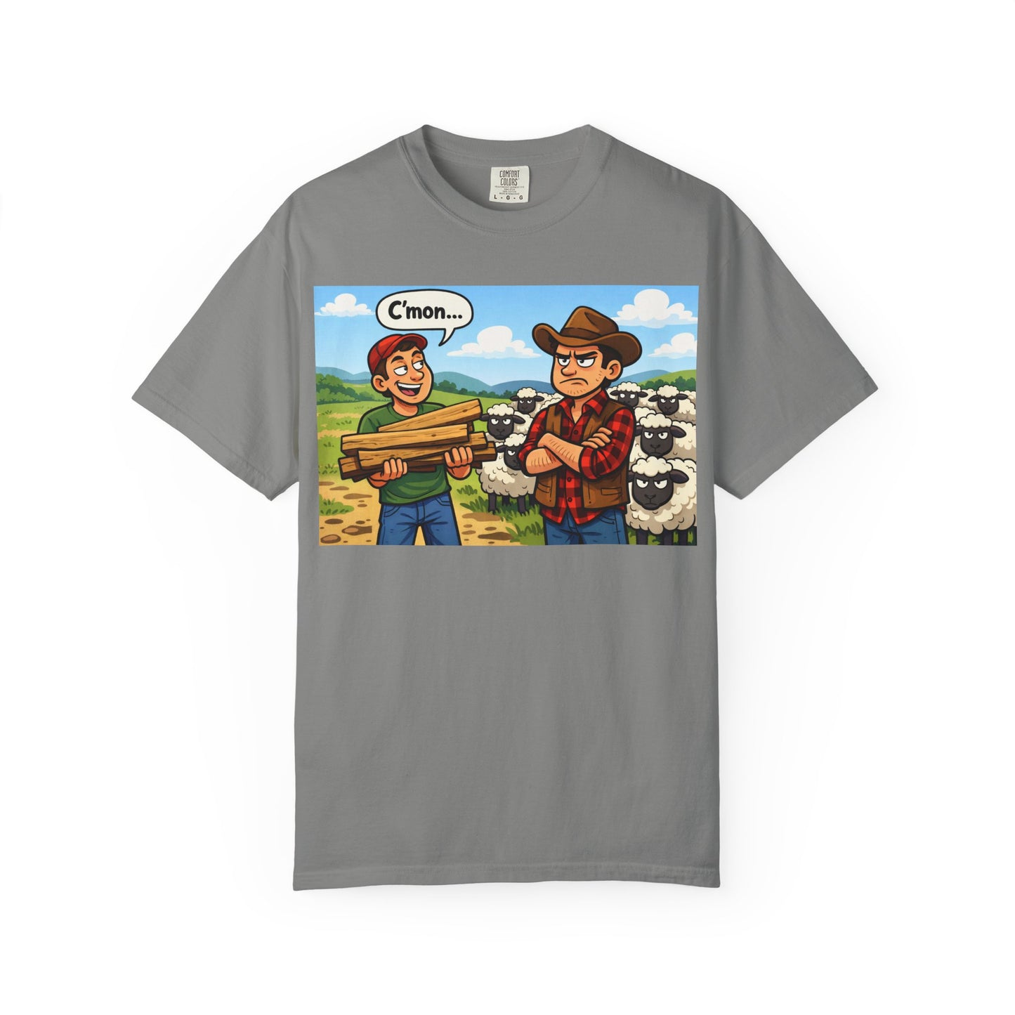 Meeple T-shirt (Wood 4 Sheep)