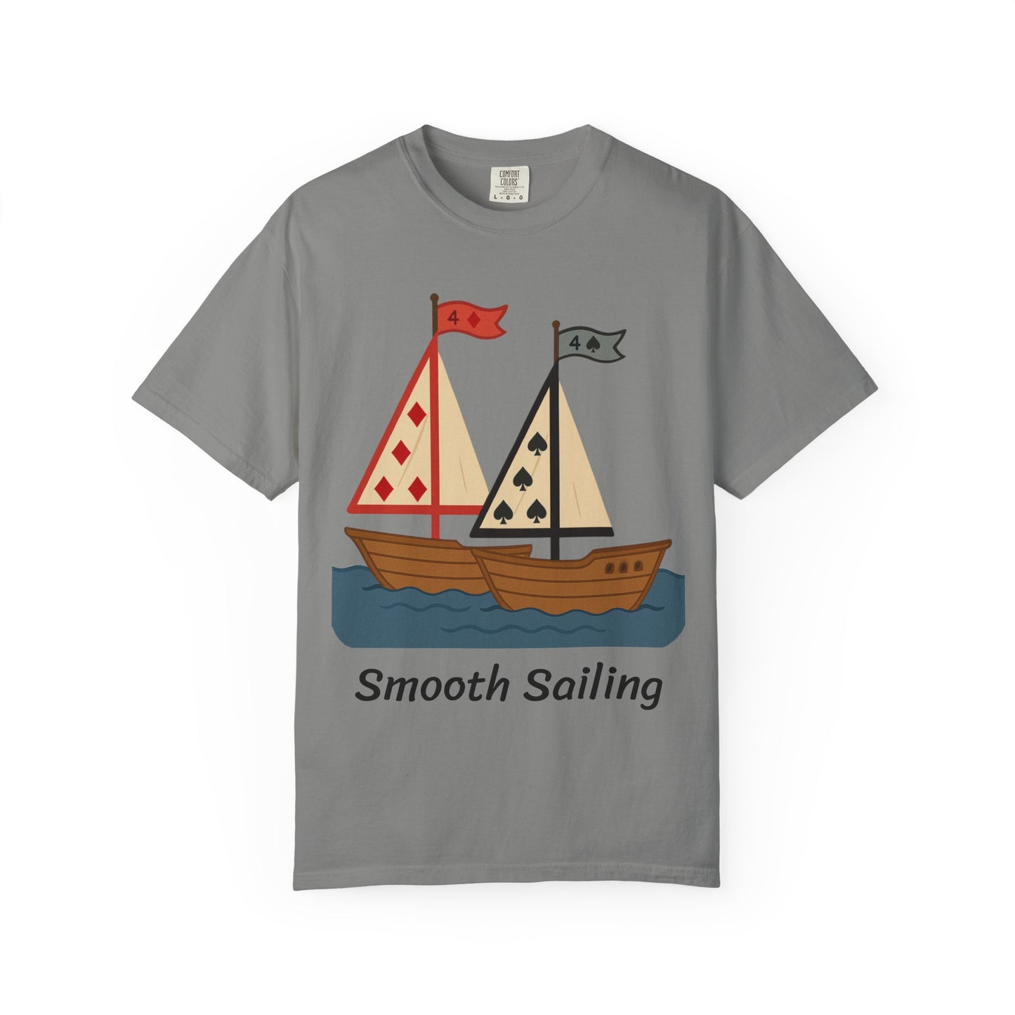 Poker T-Shirt (Sailboats)