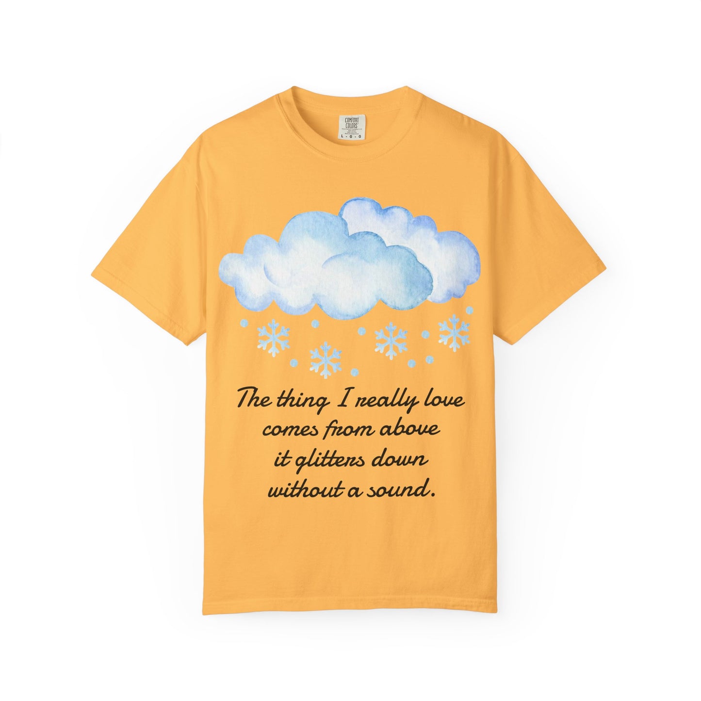 Poetic Snowfall T-shirt