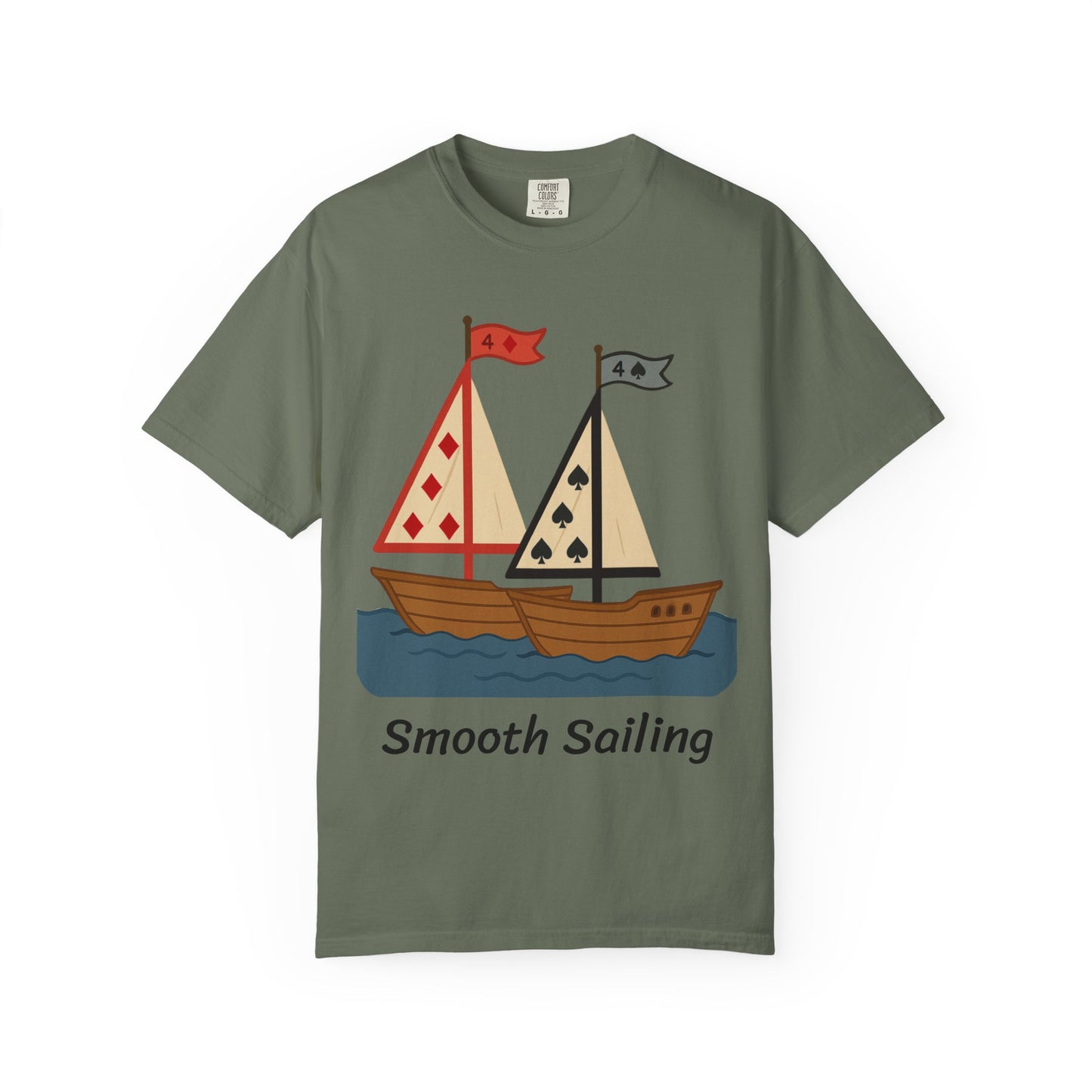 Poker T-Shirt (Sailboats)