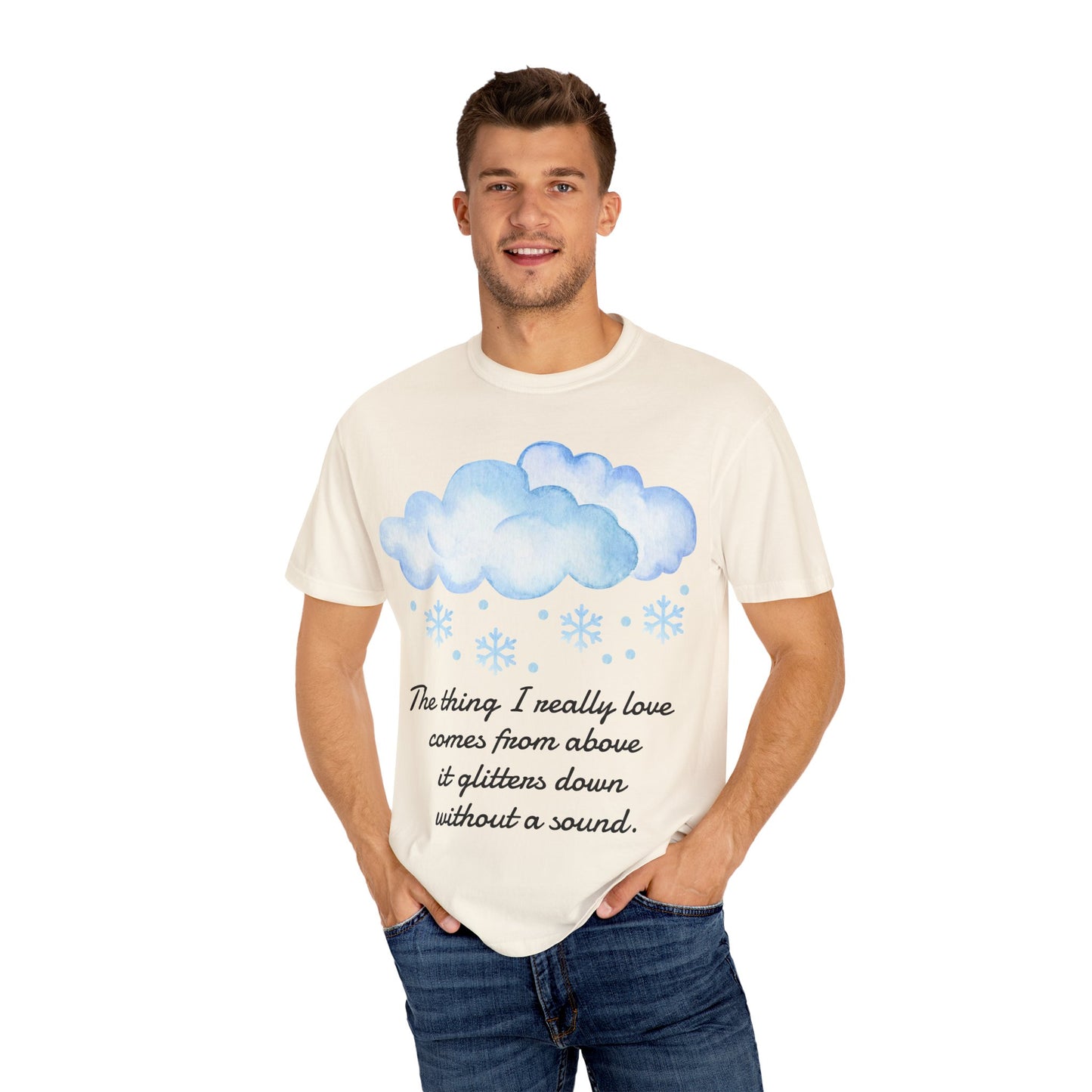 Poetic Snowfall T-shirt