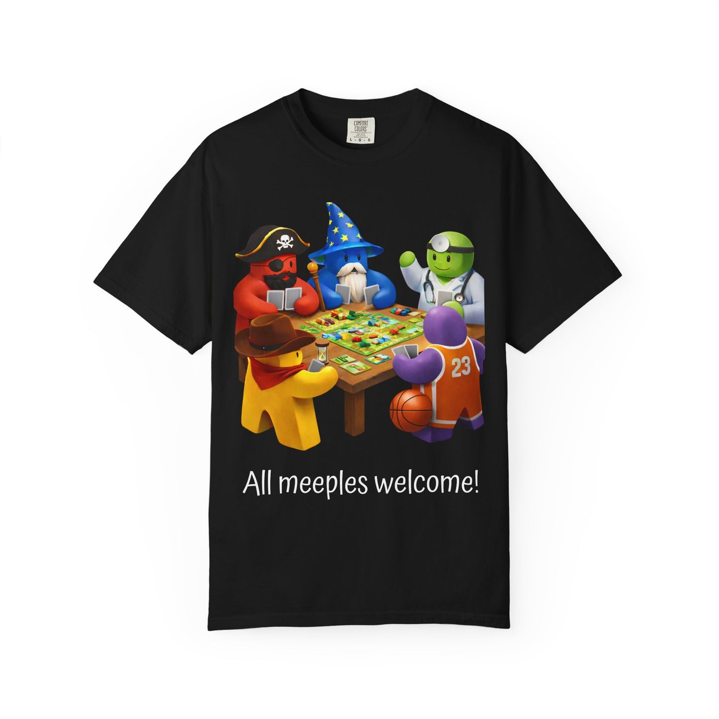 Meeple T-Shirt (All welcome)