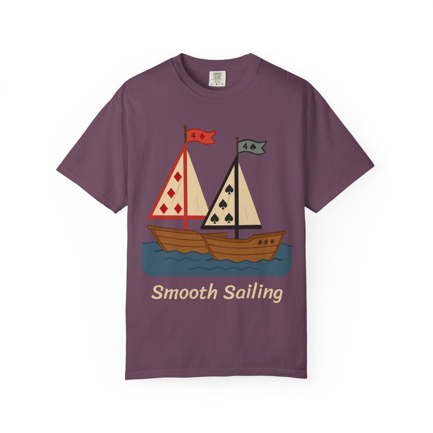 Poker T-Shirt (Sailboats)