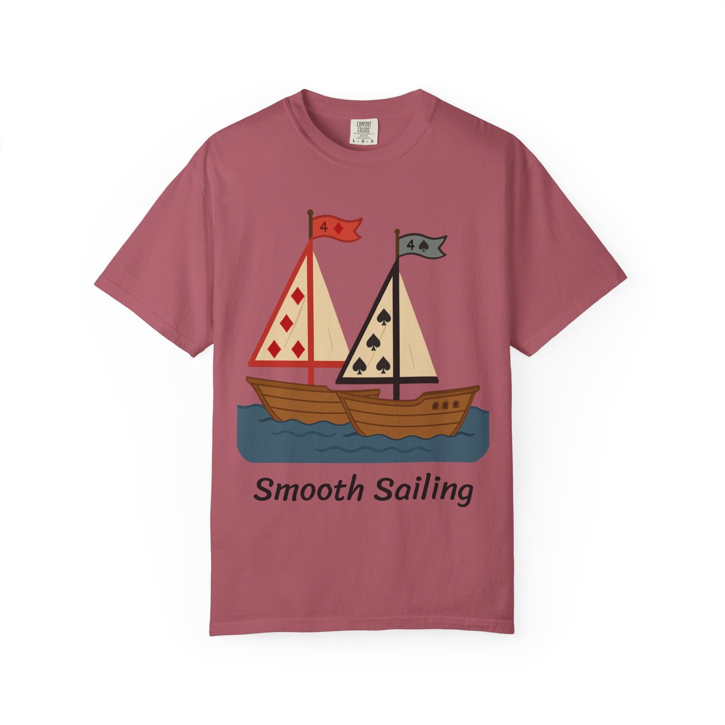Poker T-Shirt (Sailboats)