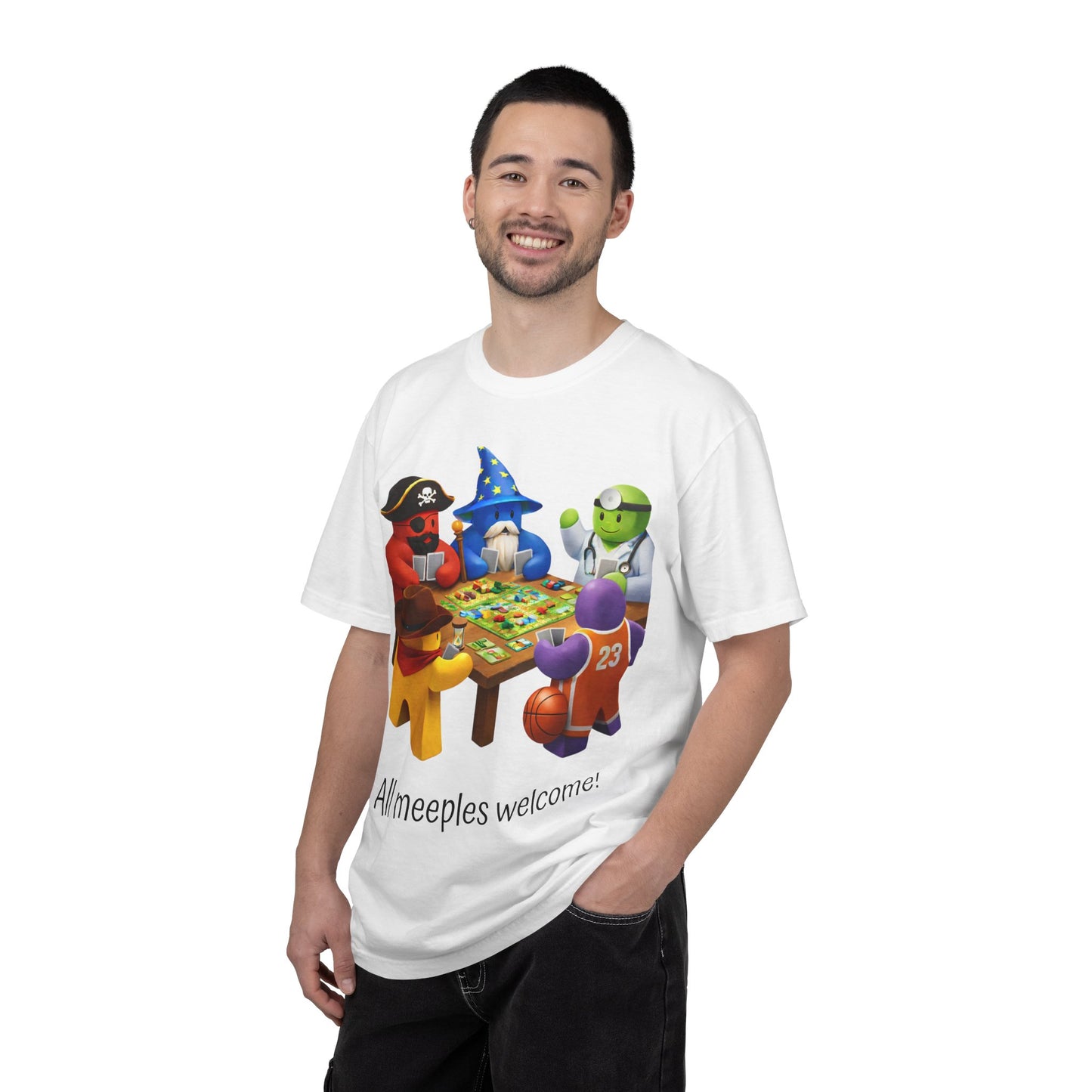 Meeple T-Shirt (All welcome)