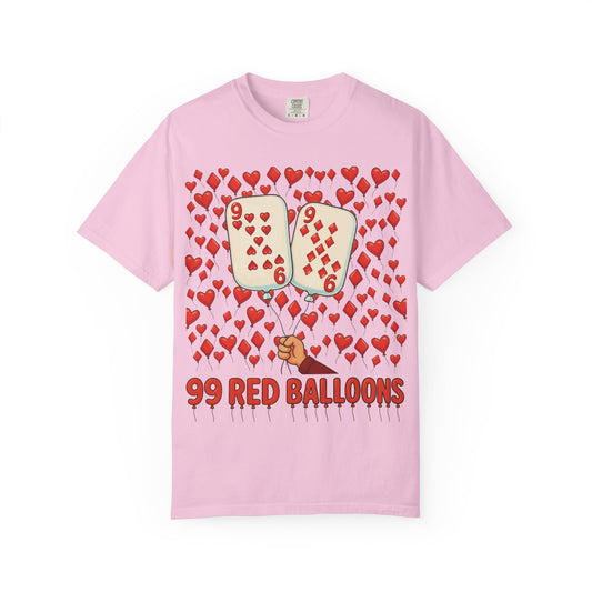 Poker T-Shirt (99 Red Balloons)
