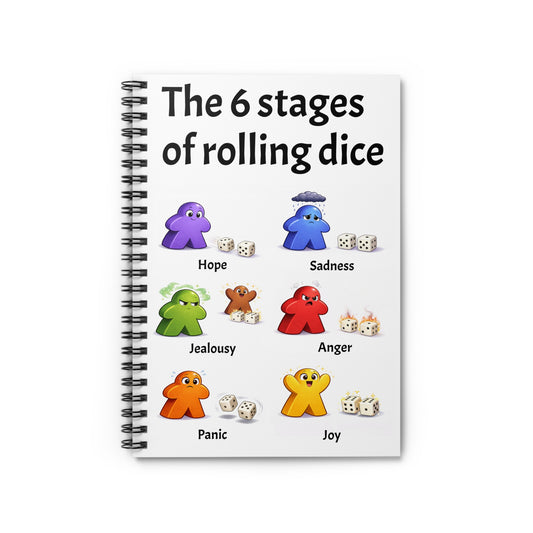 Meeple Notebook - Ruled Line